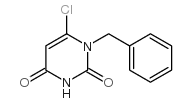 2,4(1H,3H)-Pyrimidinedione, 6-chloro-1-(phenylmethyl)-结构式