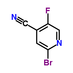 2-Bromo-5-fluoroisonicotinonitrile picture