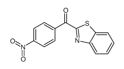 1,3-benzothiazol-2-yl-(4-nitrophenyl)methanone Structure