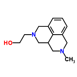 2-(3-{[Benzyl(methyl)amino]methyl}-1-piperidinyl)ethanol结构式