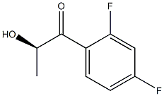 1-Propanone, 1-(2,4-difluorophenyl)-2-hydroxy-, (2R)- structure