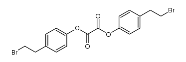 bis(4-(2-bromoethyl)phenol) oxalate Structure