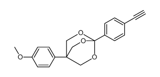 4-(4-ethynylphenyl)-1-(4-methoxyphenyl)-3,5,8-trioxabicyclo[2.2.2]octane Structure