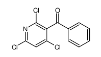 phenyl(2,4,6-trichloropyridin-3-yl)Methanone结构式