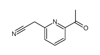 2-Pyridineacetonitrile, 6-acetyl- (9CI) picture