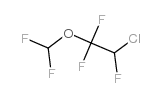 2-Chloro-1-(difluoromethoxy)-1,1,2-trifluoroethane Structure