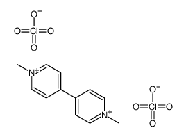 1-methyl-4-(1-methylpyridin-1-ium-4-yl)pyridin-1-ium,diperchlorate Structure