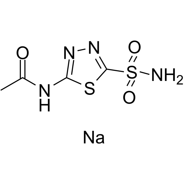 Acetazolamide structure