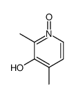 3-Pyridinol,2,4-dimethyl-,1-oxide(9CI)结构式