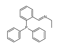 1-(2-diphenylphosphanylphenyl)-N-ethylmethanimine Structure
