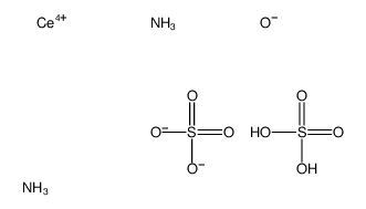 diammonium cerium(4+) trisulphate structure