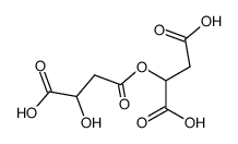 (3-carboxy-3-hydroxy-propionyloxy)-succinic acid Structure