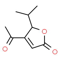 2(5H)-Furanone, 4-acetyl-5-(1-methylethyl)- (9CI)结构式