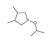 3,4-dimethyl-1-propan-2-yloxyphospholane结构式