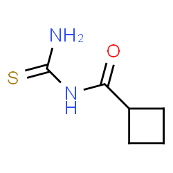 Cyclobutanecarboxamide, N-(aminothioxomethyl)- (9CI) picture