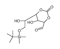 6-O-(TERT-BUTYLDIMETHYLSILYL)-D-GALACTAL CYCLIC CARBONATE Structure