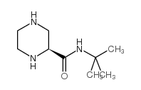 (S)-2-哌嗪-叔丁基甲酰胺结构式