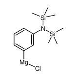 3-[双(三甲基硅烷基)氨基]苯基氯化镁结构式