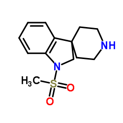 1-(METHYLSULFONYL)SPIRO[INDOLINE-3,4'-PIPERIDINE] structure