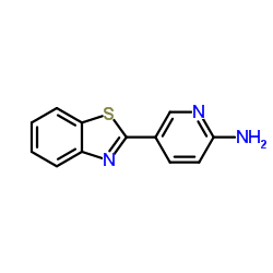 5-(1,3-BENZOTHIAZOL-2-YL)PYRIDIN-2-AMINE结构式