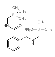 1,2-Benzenedicarboxamide,N1,N2-bis[(trimethylsilyl)methyl]- Structure