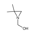 (2,2-dimethylaziridin-1-yl)methanol Structure