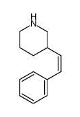 3-((Z)-Styryl)-piperidine结构式