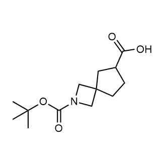 2-(tert-Butoxycarbonyl)-2-azaspiro[3.4]octane-6-carboxylic acid Structure