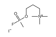 3-[fluoro(methyl)phosphoryl]oxypropyl-trimethylazanium,iodide结构式