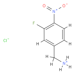 (3-Fluoro-4-nitrophenyl)methanamine hydrochloride picture