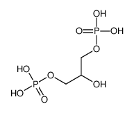 1,2,3-Propanetriol 1,3-bis(dihydrogen phosphate)结构式