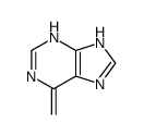1H-Purine, 6,7-dihydro-6-methylene- (9CI) structure
