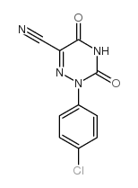 2-(4-CHLOROPHENYL)-3,5-DIOXO-2,3,4,5-TETRAHYDRO-1,2,4-TRIAZINE-6-CARBONITRILE picture
