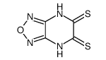 [1,2,5]Oxadiazolo[3,4-b]pyrazine-5,6(1H,3H)-dithione(9CI) structure