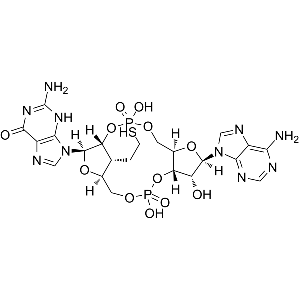 2',3'-cGAMP-C2-SH structure