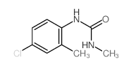 Urea,N-(4-chloro-2-methylphenyl)-N'-methyl-结构式