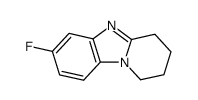 Pyrido[1,2-a]benzimidazole, 7-fluoro-1,2,3,4-tetrahydro- (7CI,8CI,9CI) Structure