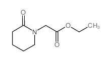 ethyl 2-(2-oxopiperidin-1-yl)acetate结构式