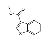 苯并噻吩-3-羧酸甲酯结构式