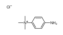 (4-aminophenyl)-trimethylazanium,chloride结构式
