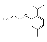 2-(2-Isopropyl-5-methylphenoxy)ethanamine结构式