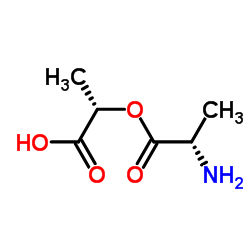 L-Alanine, 1-carboxyethyl ester, (S)- (9CI) Structure