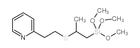 2-(2-PYRIDYLETHYL)THIOPROPYLTRIMETHOXYSILANE Structure