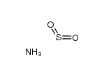 sulfur dioxide * ammonia Structure