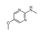 2-Pyrimidinamine, 5-methoxy-N-methyl- (9CI)结构式