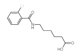 6-(2-Chloro-benzoylamino)-hexanoic acid structure