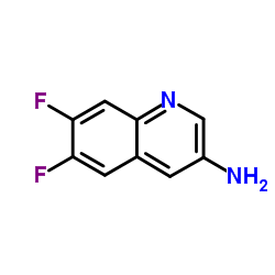 6,7-difluoroquinolin-3-amine结构式