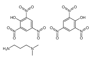 N',N'-dimethylpropane-1,3-diamine,2,4,6-trinitrophenol Structure