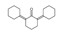 2,6-di(cyclohexylidene)cyclohexan-1-one结构式