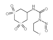 1-(2-fluoroethyl)-1-nitroso-3-(1,1,3,3-tetraoxo-1,3-dithian-5-yl)urea picture